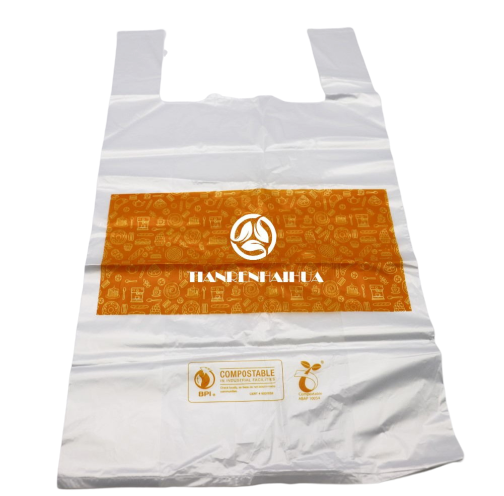 Biodegradable Packaging T Shirt Bag Compostable Bag